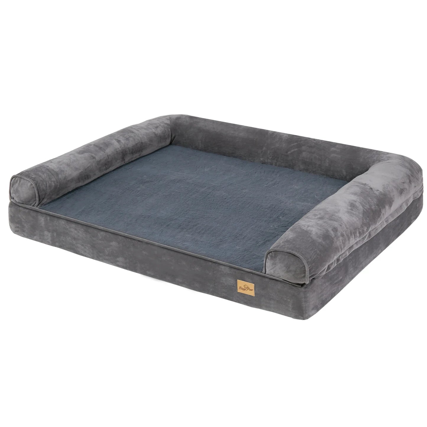 BINGOPAW XXL Orthopedic Bolster Dog Bed