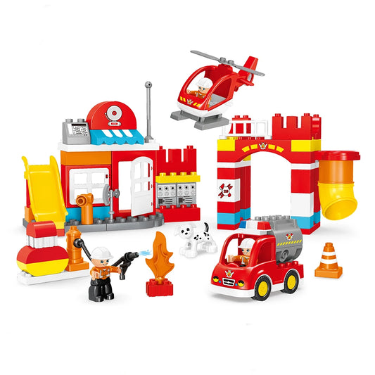 City Firefighting Building Blocks
