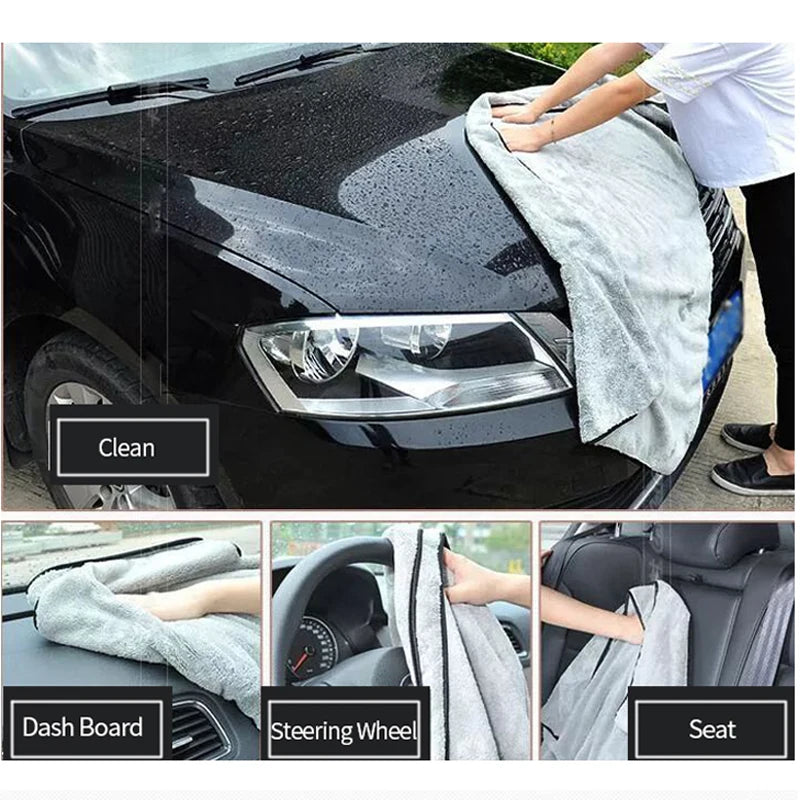 SEAMETAL Microfiber Auto Wash Towel