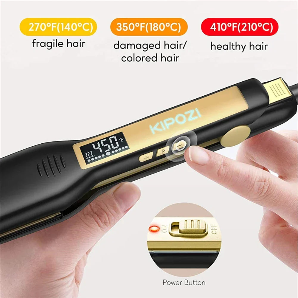 KIPOZI Professional Titanium Flat Iron