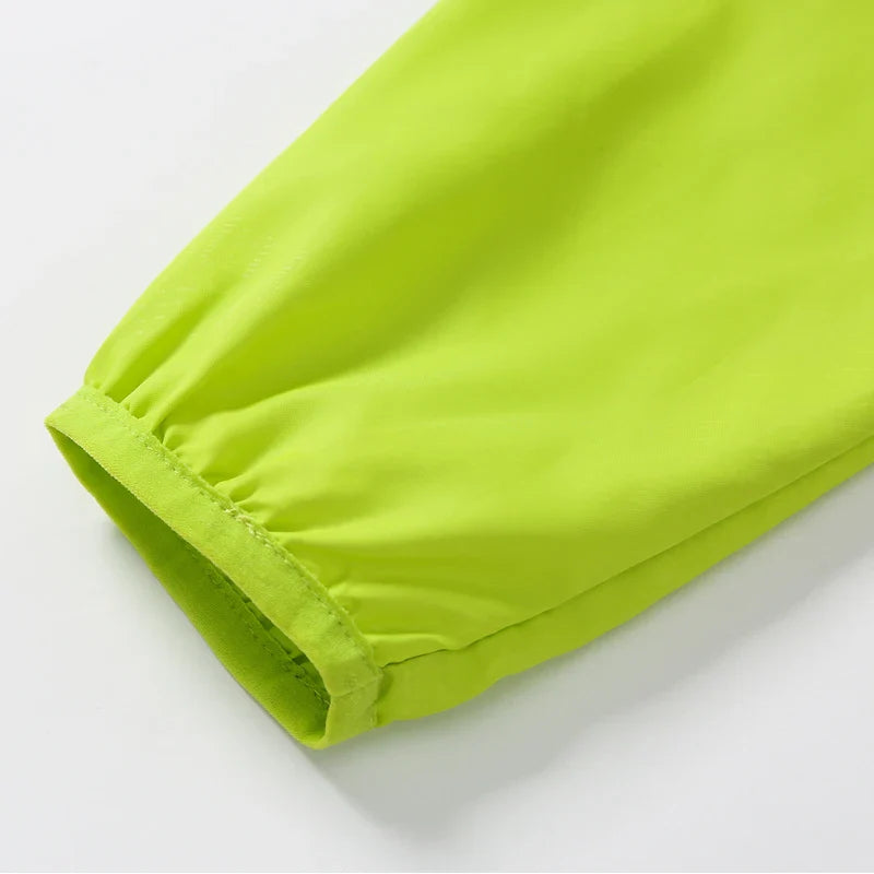 LNGXO Unisex Waterproof Windbreaker