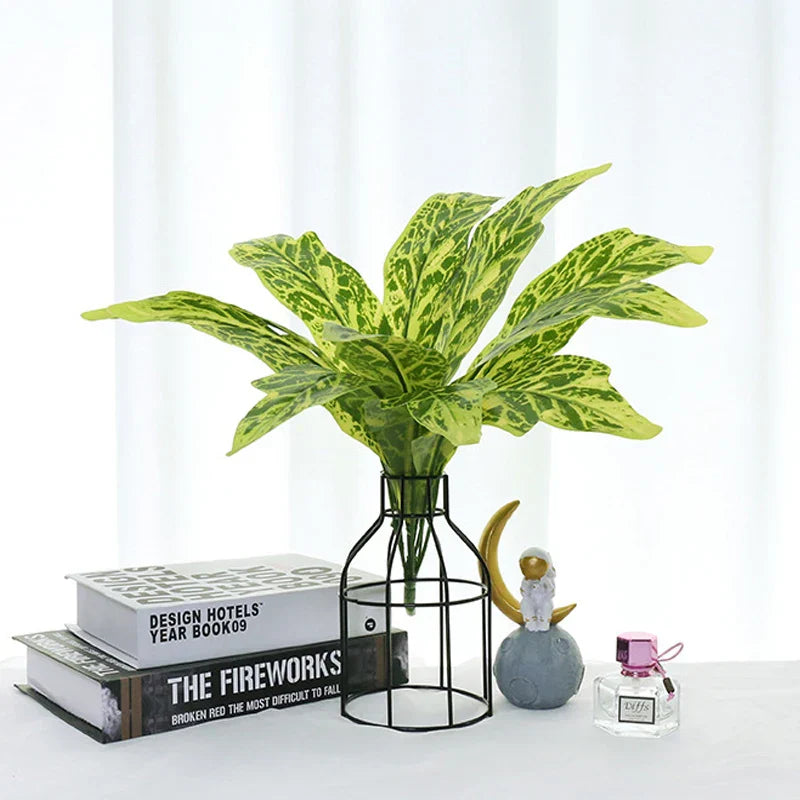 Artificial Monstera Bamboo Plant