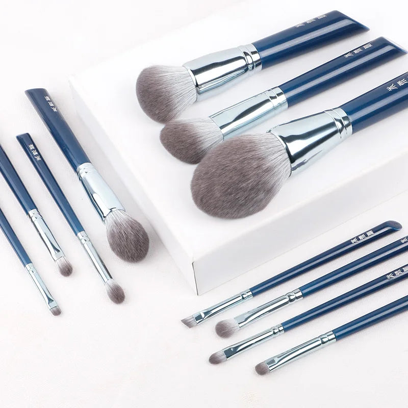 MyDestiny 11PCS Azure Blue Brush Set