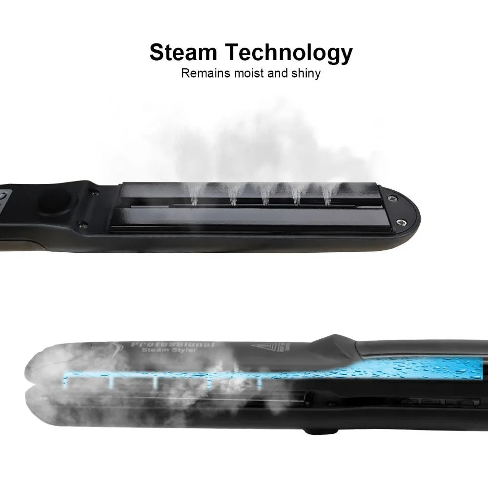 Steam Ceramic Hair Straightener
