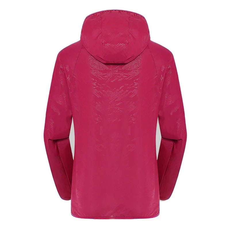 LNGXO Unisex Waterproof Windbreaker