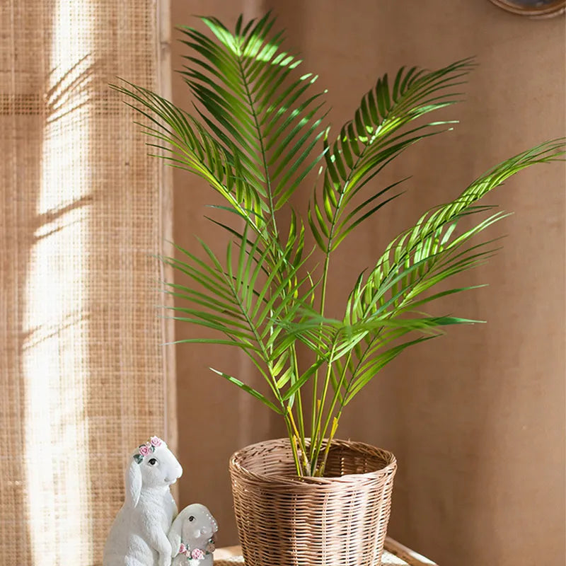 Large Artificial Palm Monstera Tree
