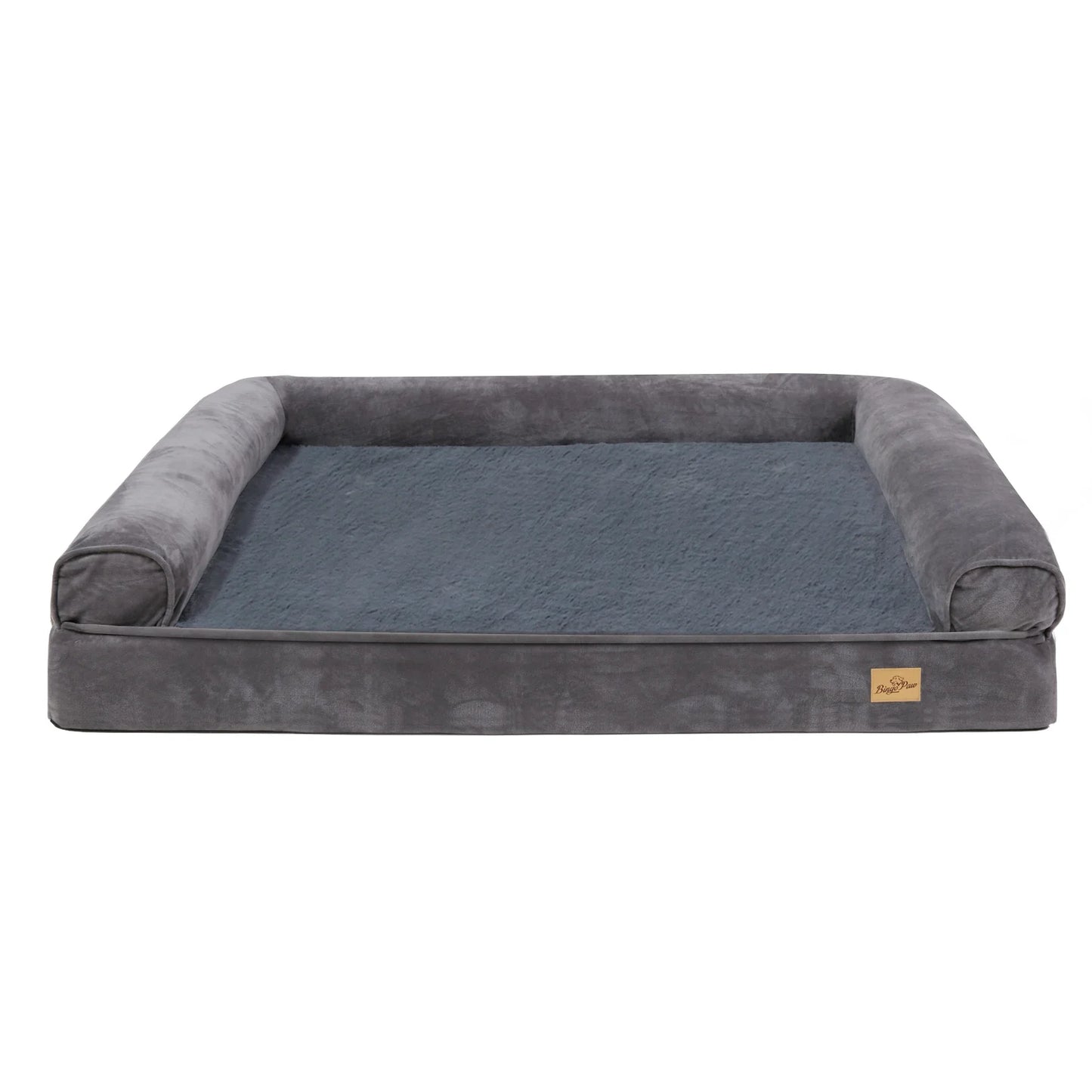 BINGOPAW XXL Orthopedic Bolster Dog Bed