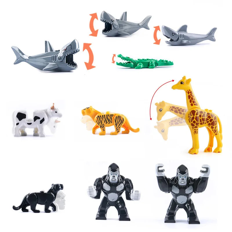 Classic Animal Building Blocks