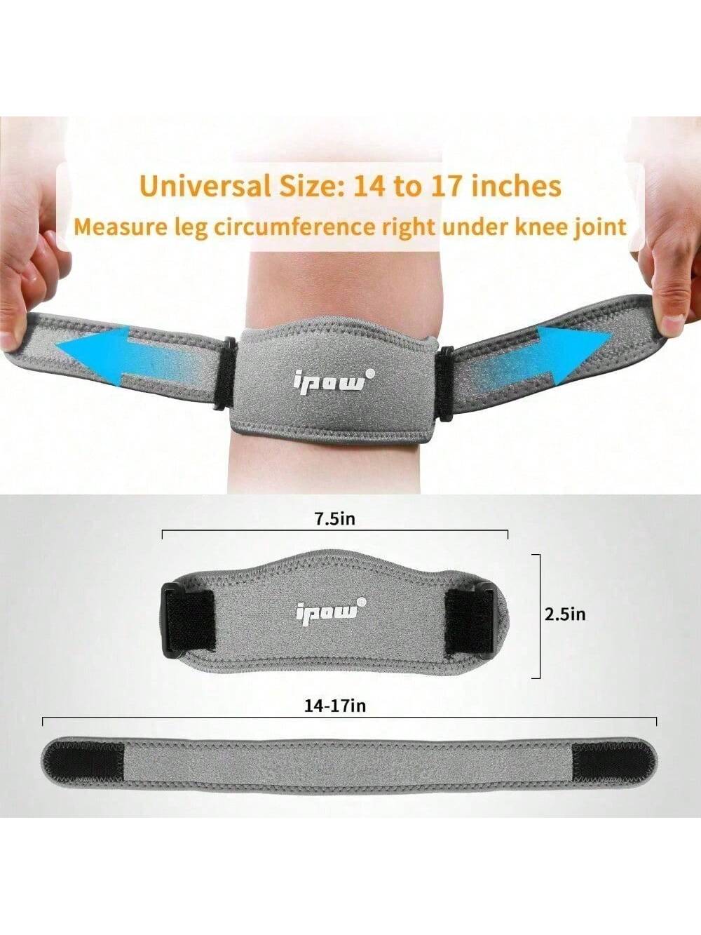 IPOW 2 Pack Knee Support