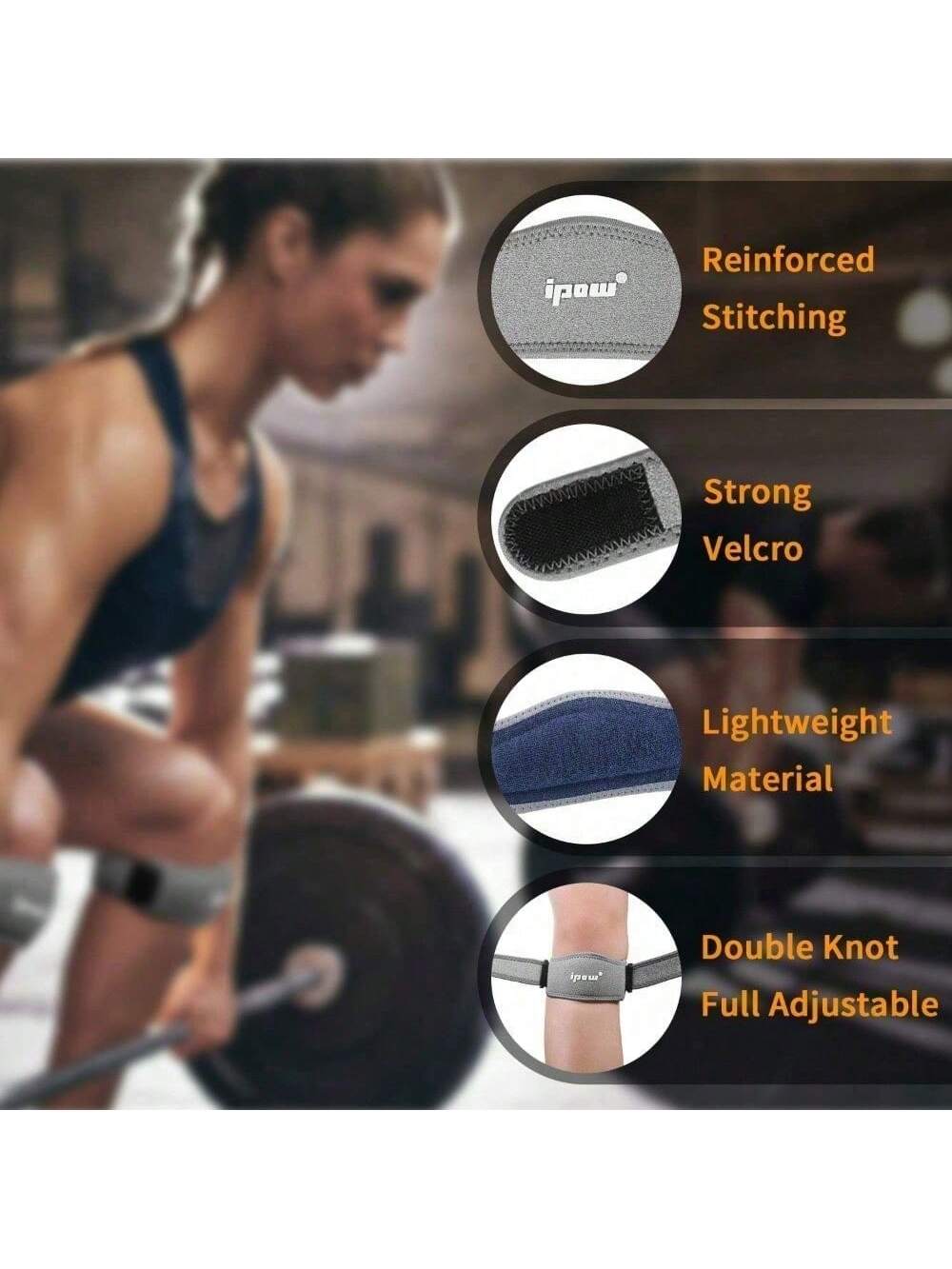IPOW 2 Pack Knee Support