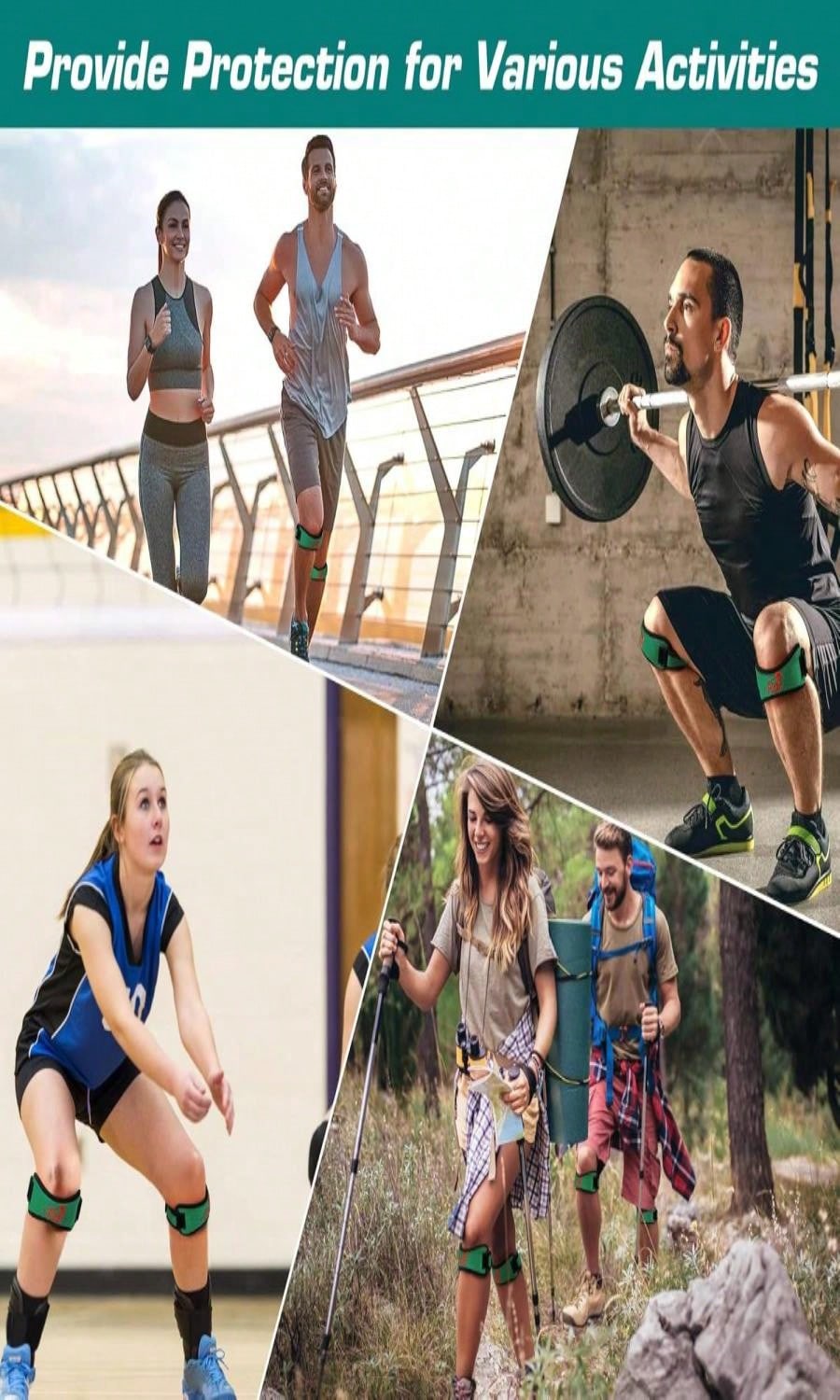 IPOW Patella Stabilizer Knee Straps