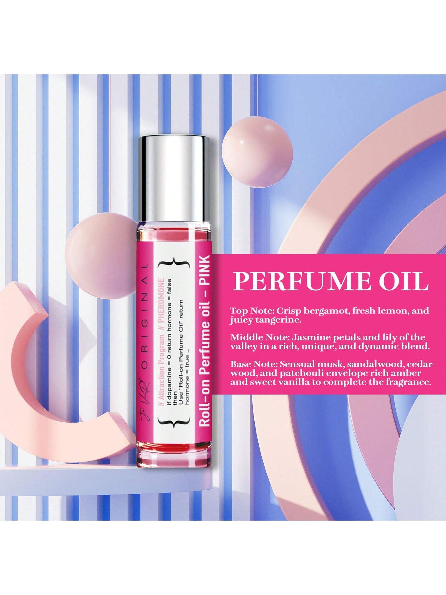 JA VEIR Pheromone Perfume Oil