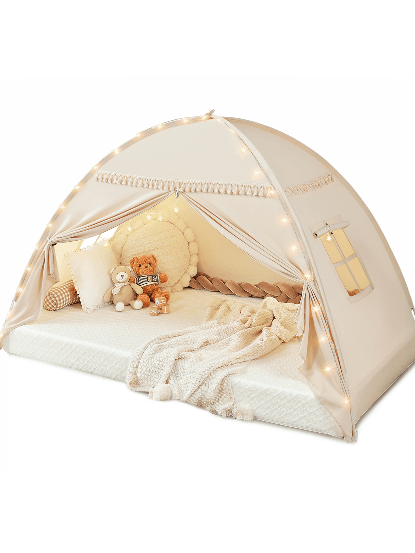 Kids Twin Bed Tent Canopy