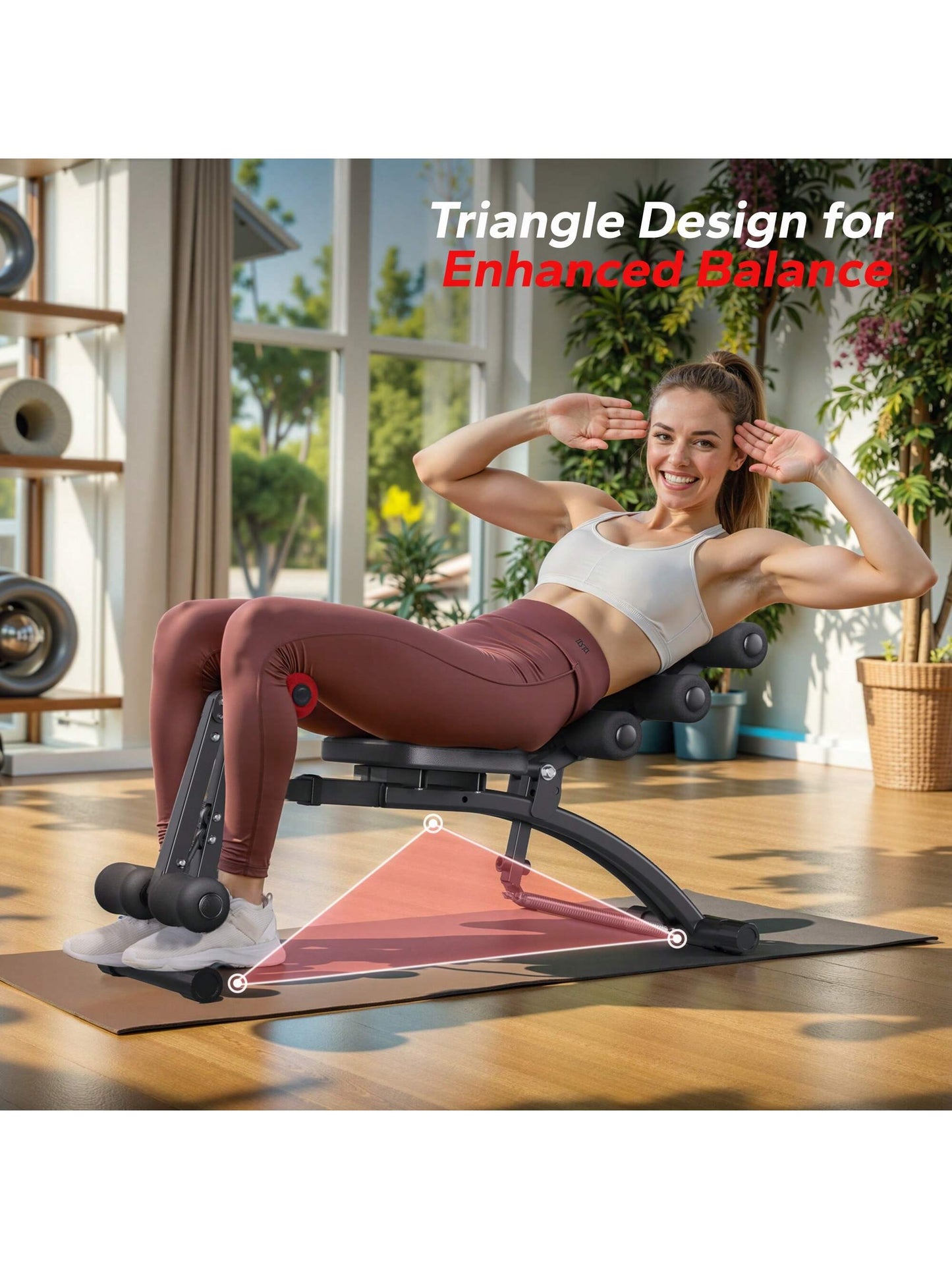MERACH Adjustable Ab Trainer