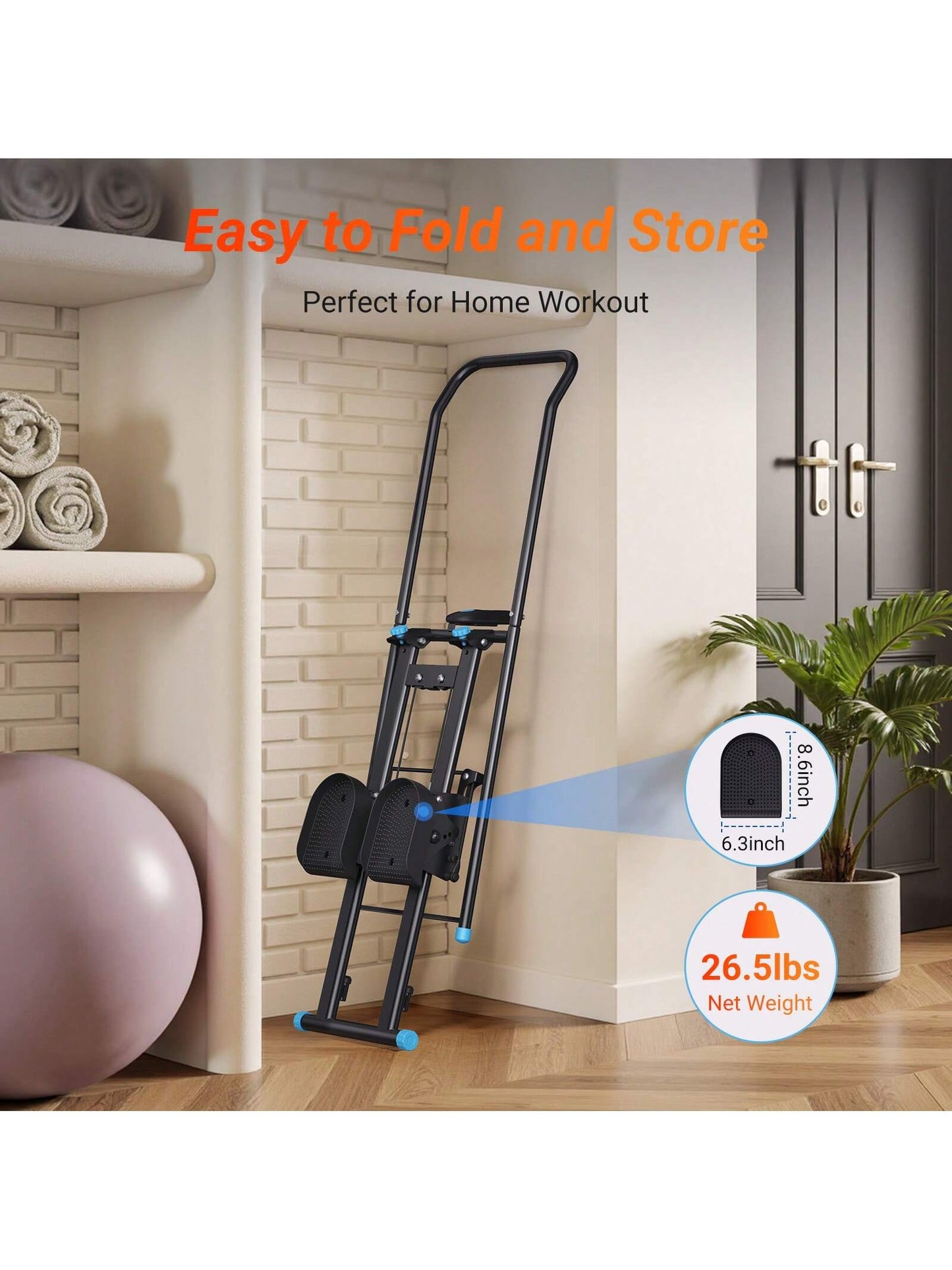 MERACH Adjustable Stair Climber