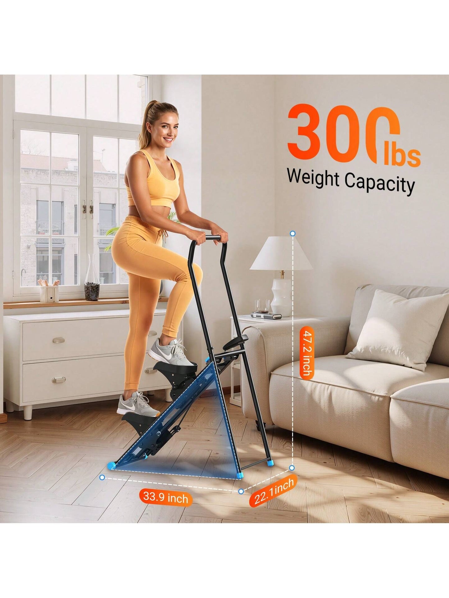 MERACH Adjustable Stair Climber