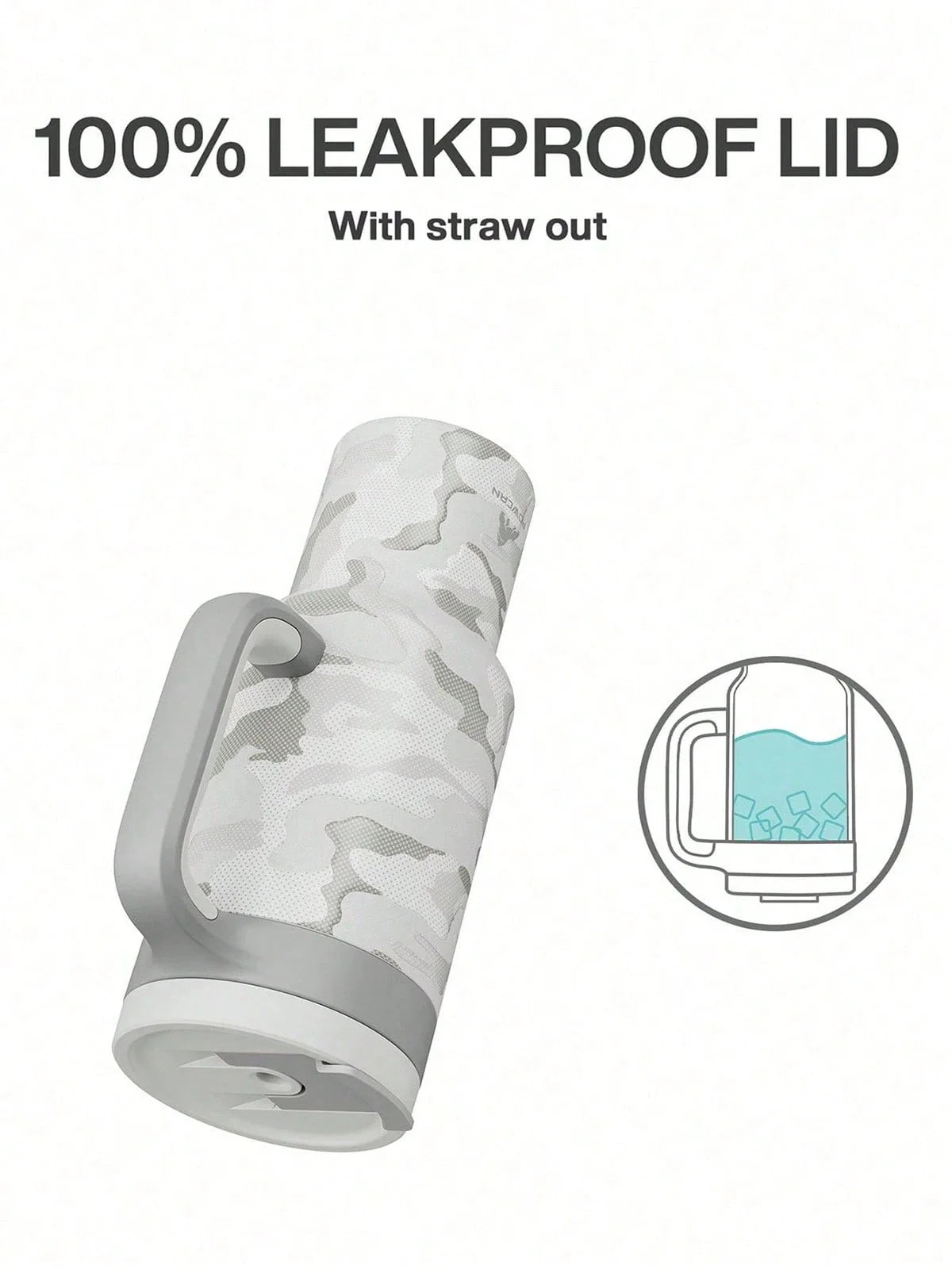 Meoky 40oz Camo Tumbler