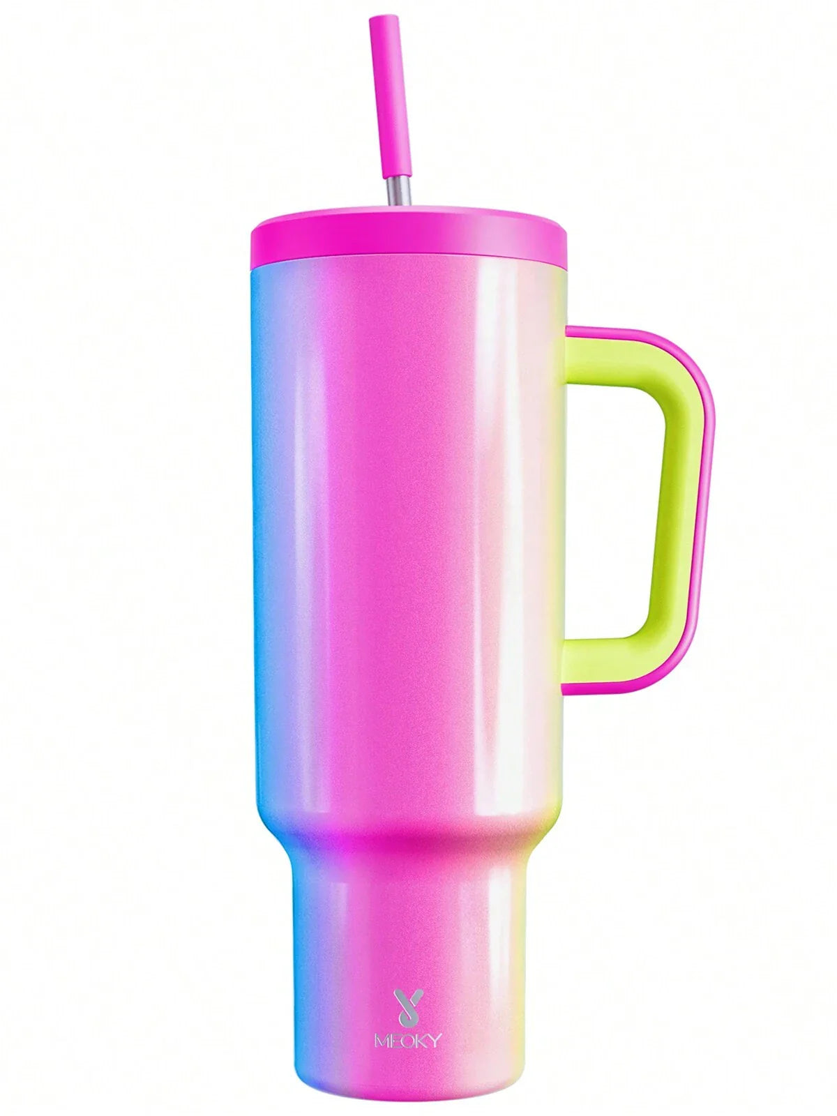 Meoky 50oz Insulated Handle Tumbler