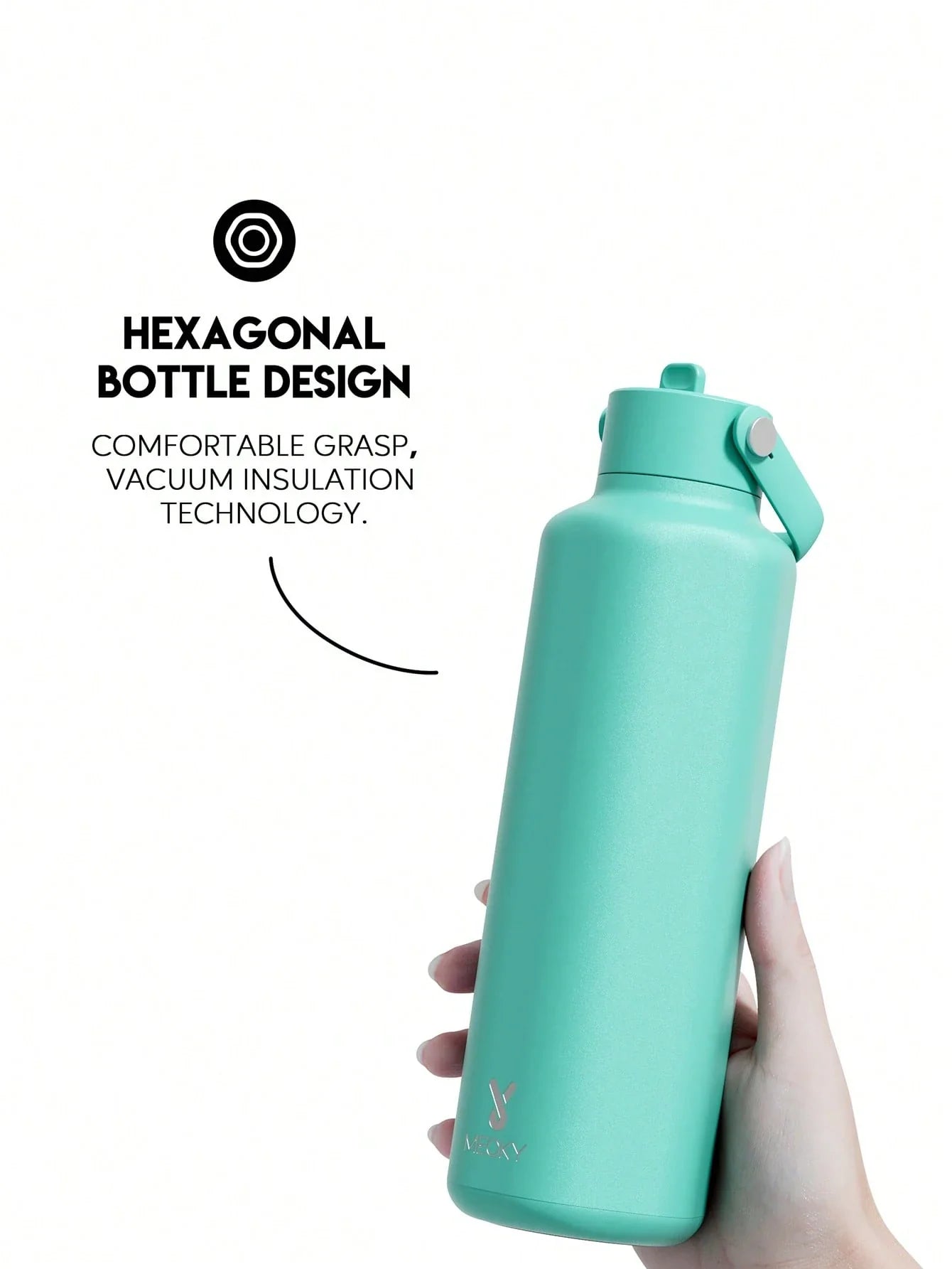 Meoky 50oz Insulated Tumbler Cup