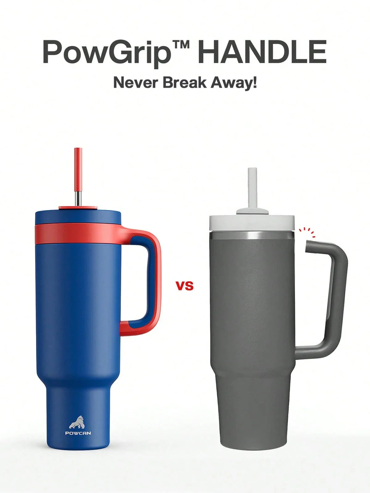 Meoky 50oz Insulated Travel Tumbler