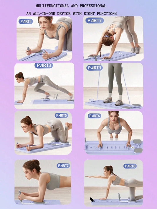 Foldable Multifunctional Abdominal Pilates Board