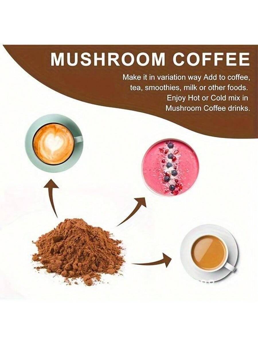 Organic Mushroom Coffee – 6 Adaptogens