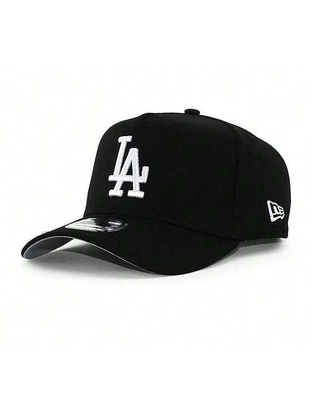 New Era 9FORTY Dodgers Los Angeles Snapback Hat - Black/White