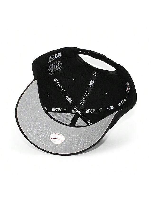 New Era 9FORTY Dodgers Los Angeles Snapback Hat - Black/White