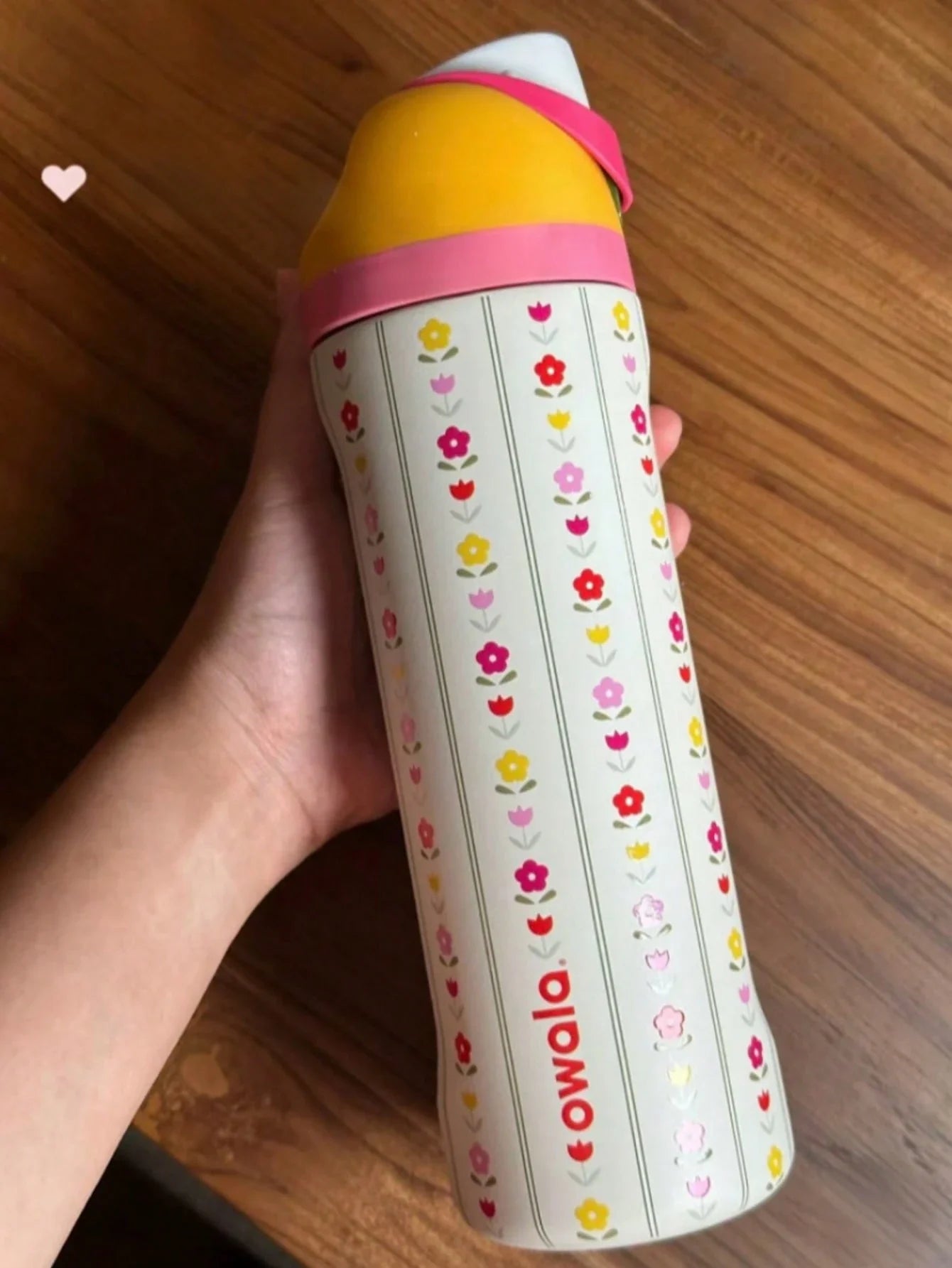 Owala Flower Crown Water Bottle