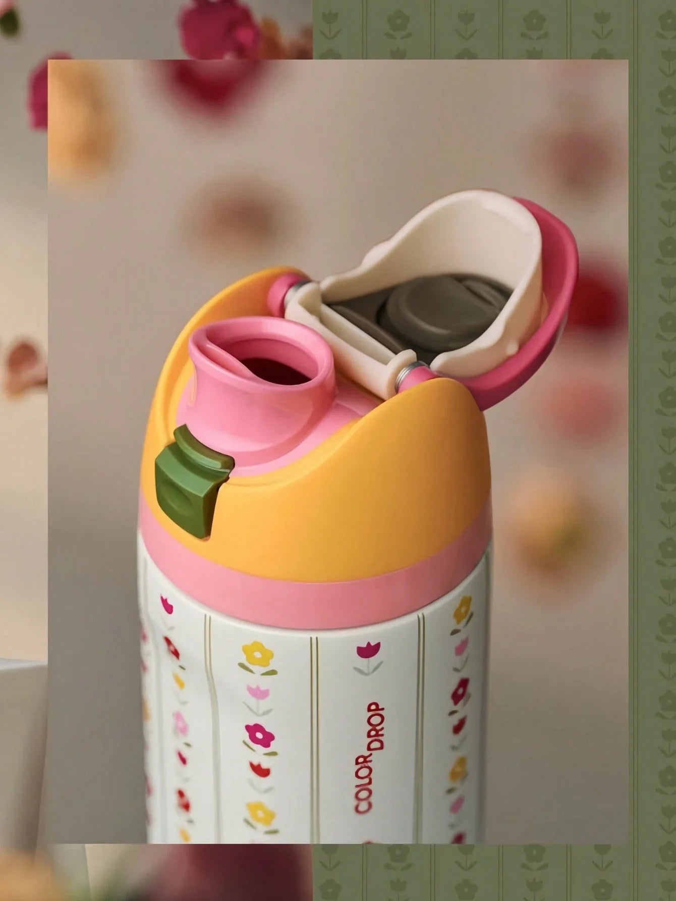 Owala Flower Crown Water Bottle