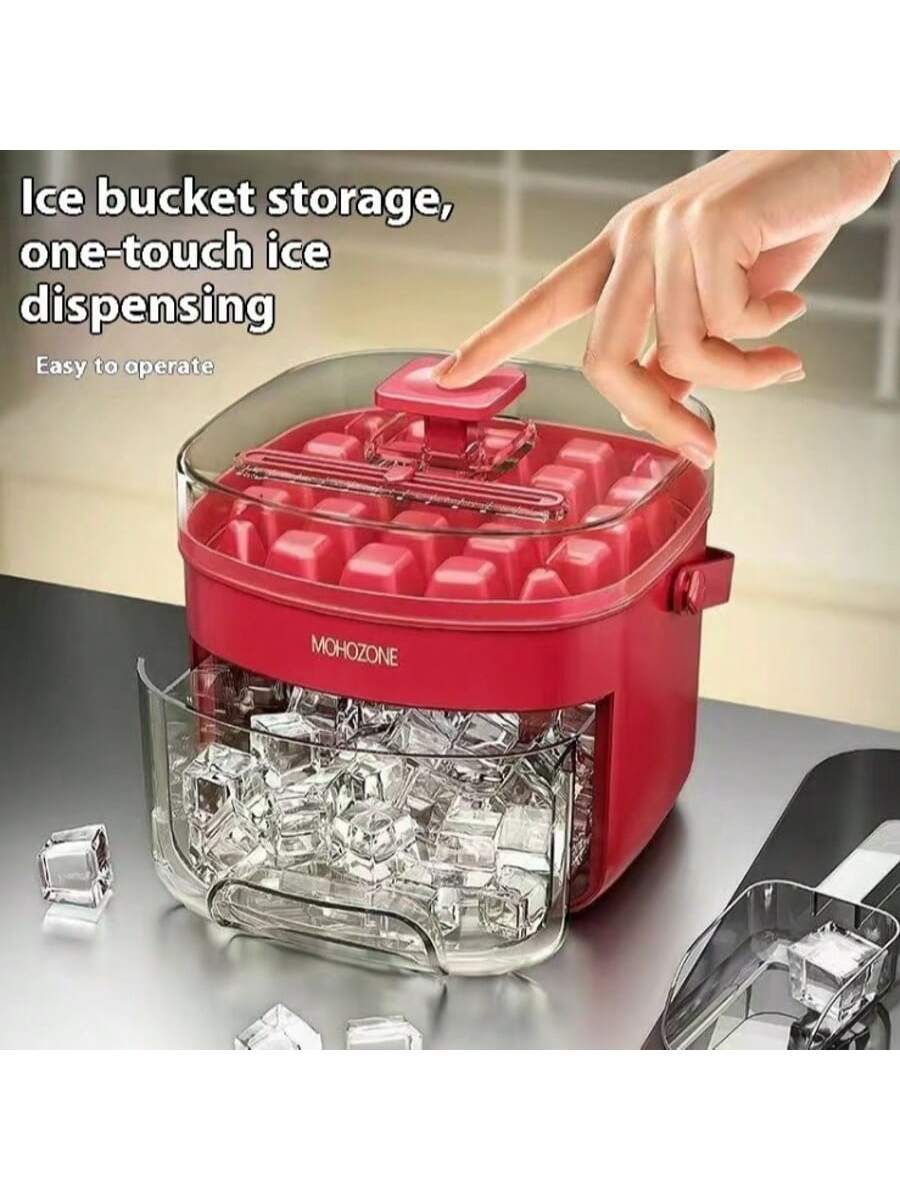 48-Grid Press-Type Ice Tray