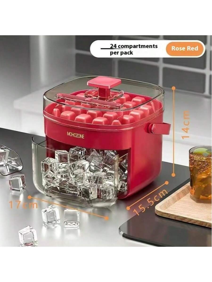 48-Grid Press-Type Ice Tray