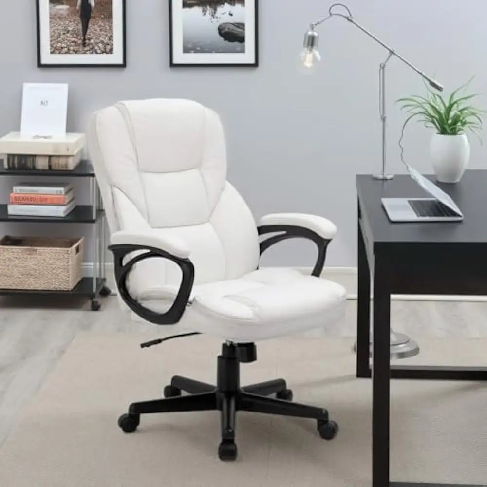 High-Back PU Leather Office Chair