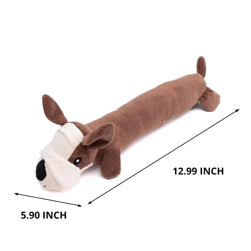 Interactive Squeaky Molar Dog Toy