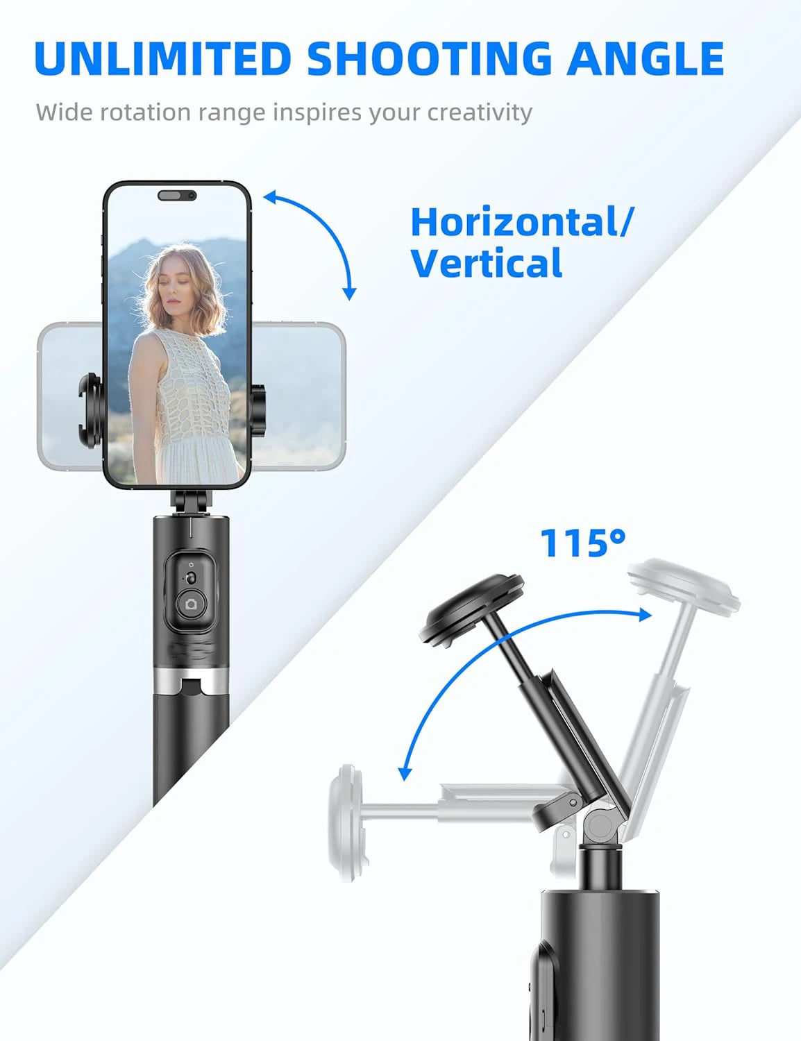 Selfieshow Bluetooth Phone Tripod