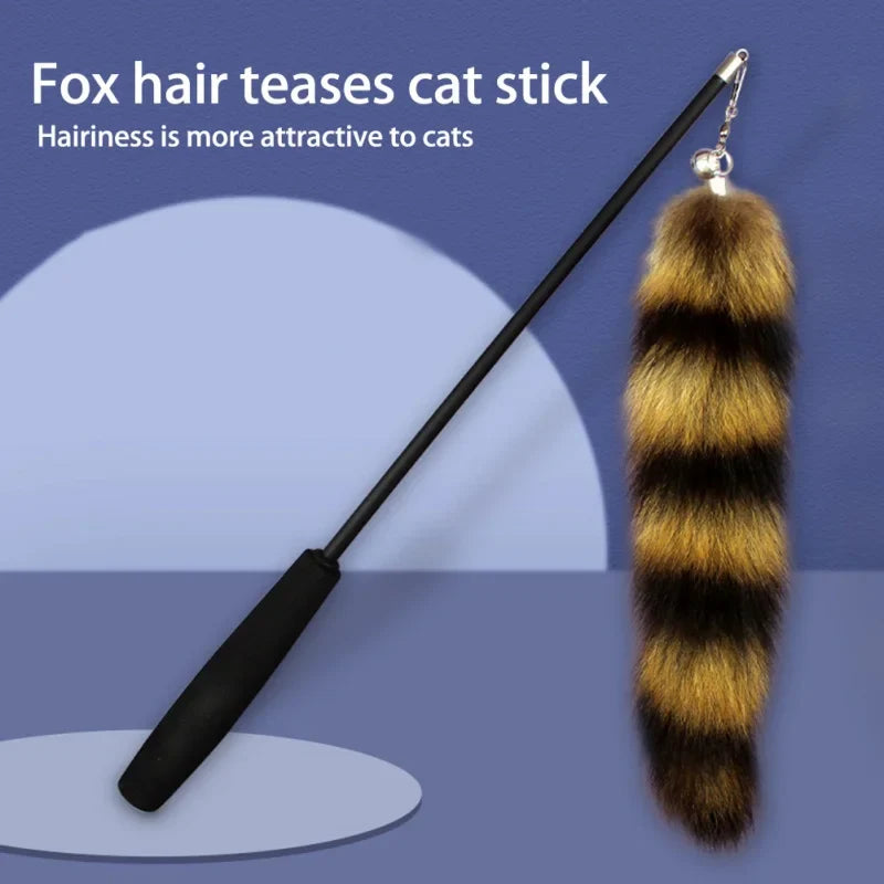 Feather Cat Teaser Stick Toy