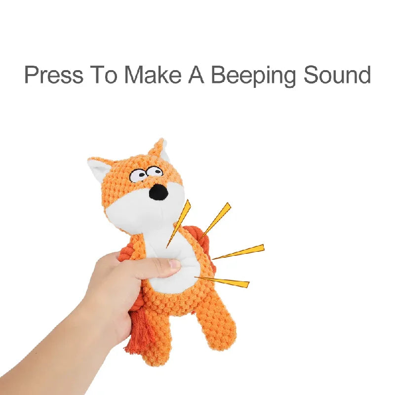 Cute Rope Animal Dog Toy