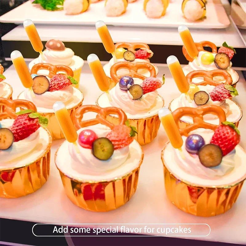 Plastic Juice Straw Dropper Tool