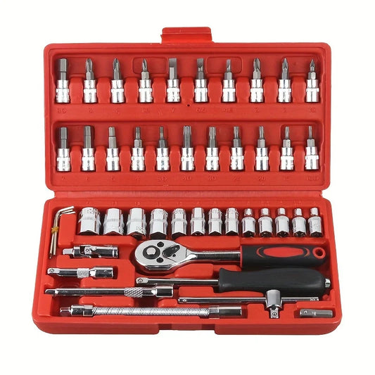46PCS Car Repair Tool Kit