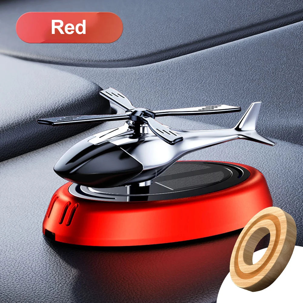 Helicopter Solar Car Air Freshener