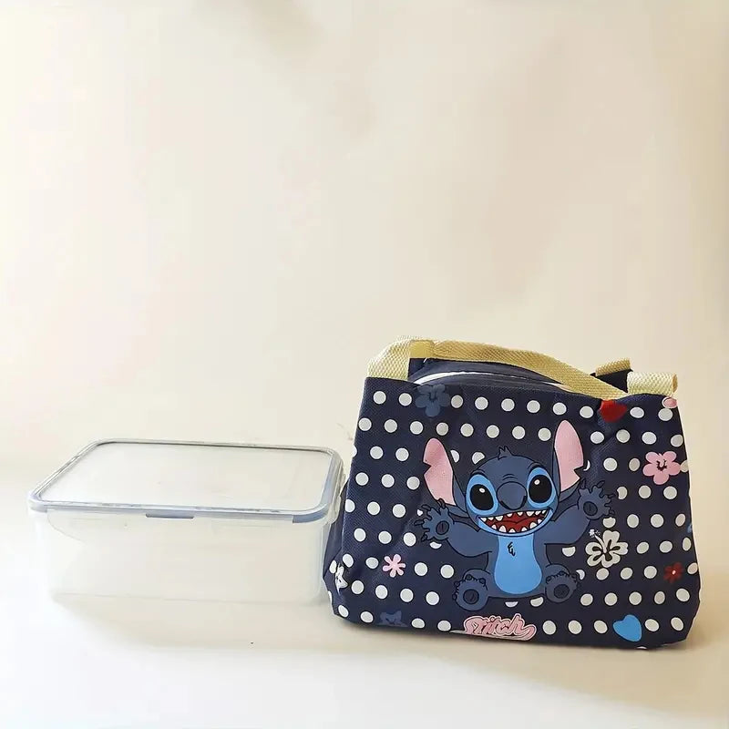 MINISO Stitch Anime Insulated Lunch Bag