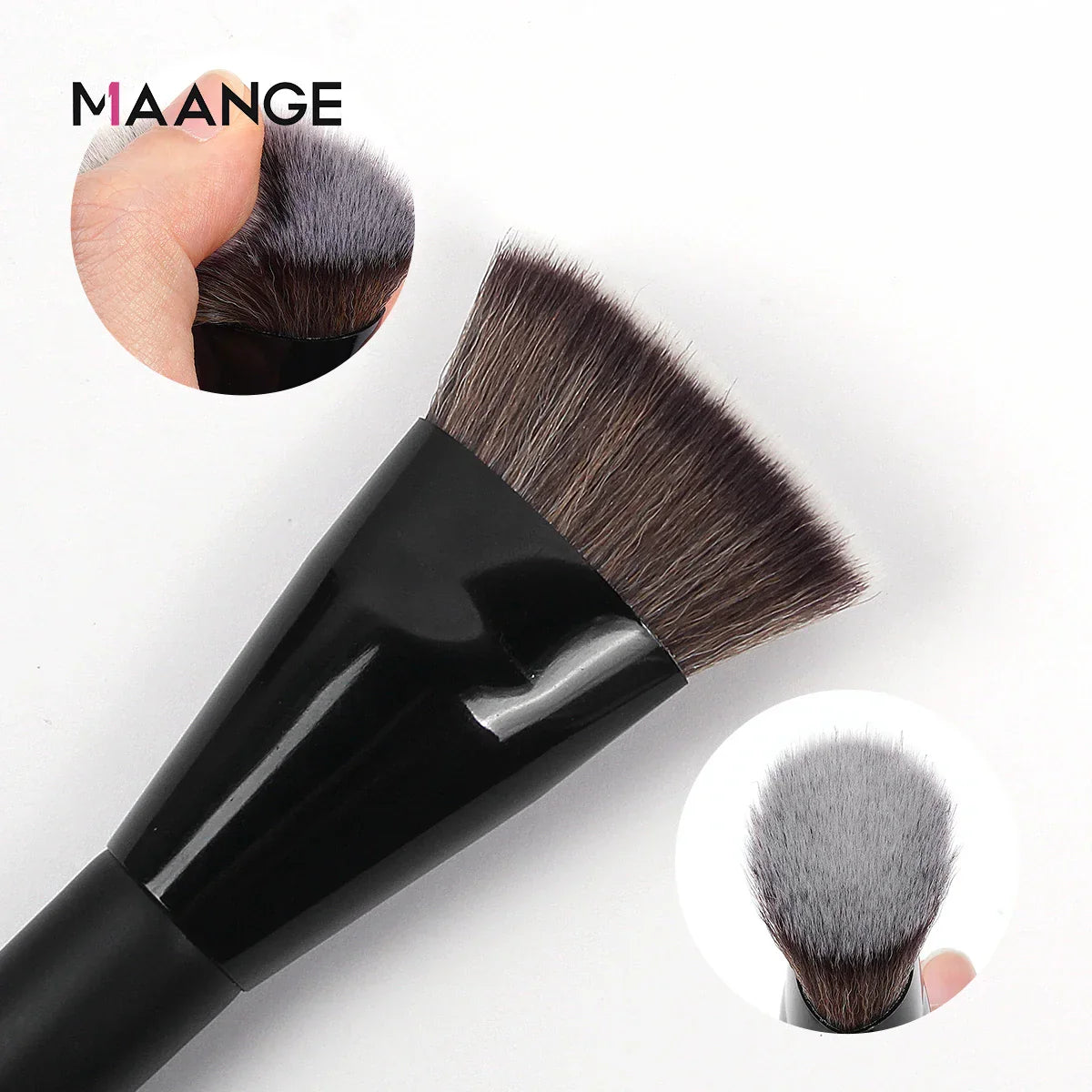 MAANGE Flat Round Foundation Brush