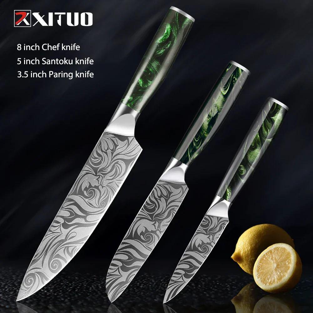 XITUO Stainless Steel Knife Set