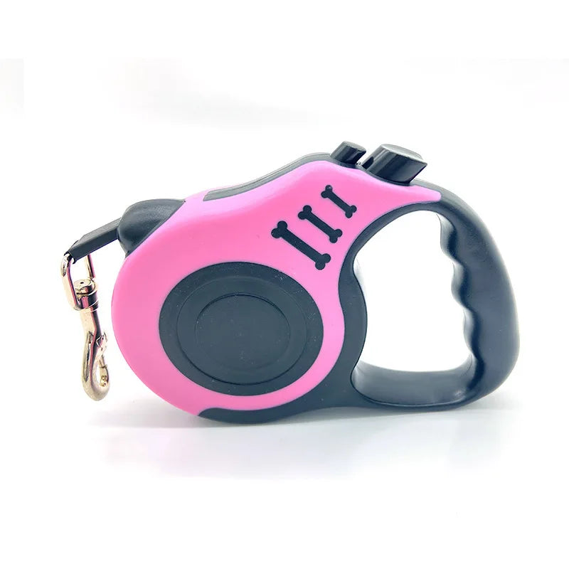 Retractable Nylon Dog Walking Leash