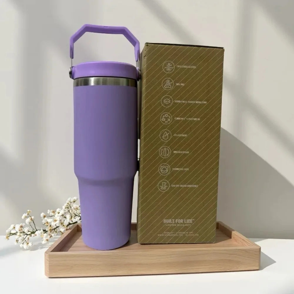 Stanley Tumbler Leopard Cup