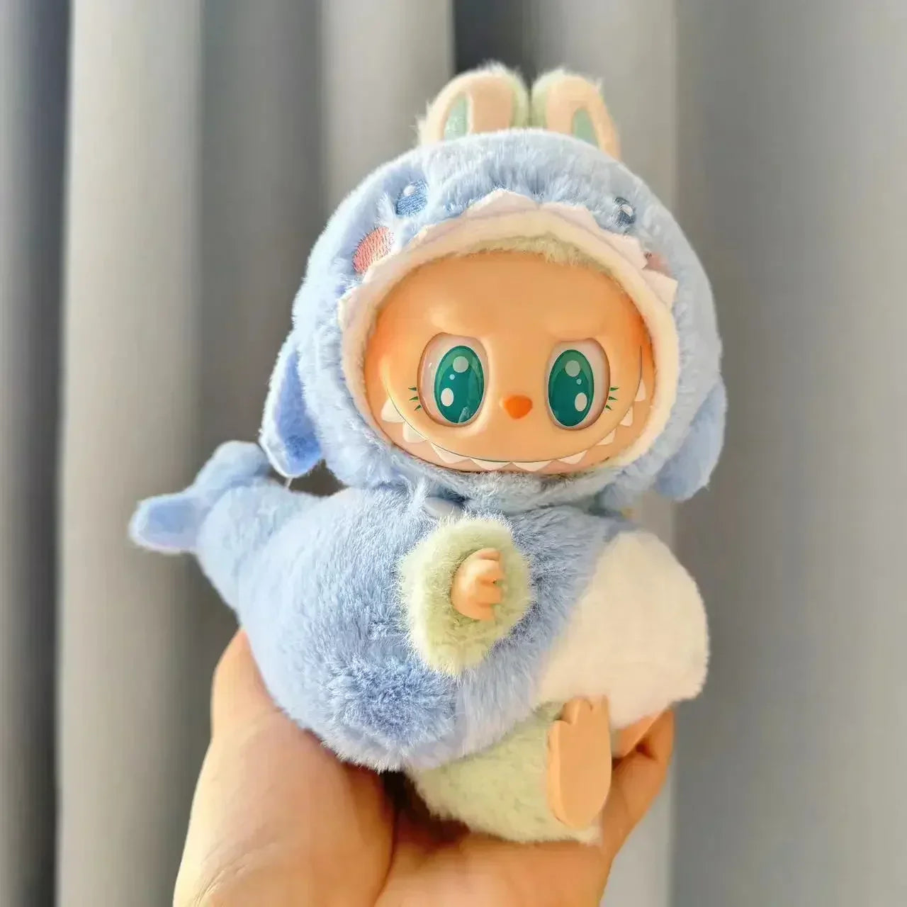 Labubu 17cm Monster Hoodie Doll Clothes Set