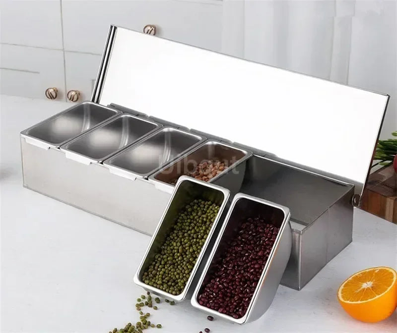 Bar Garnish Organizer Tray