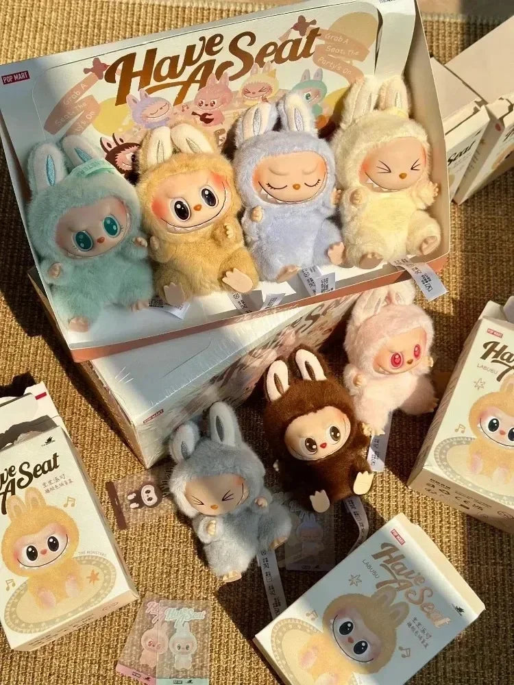 The Monsters Labubu Sit-Down Party Anime Figure