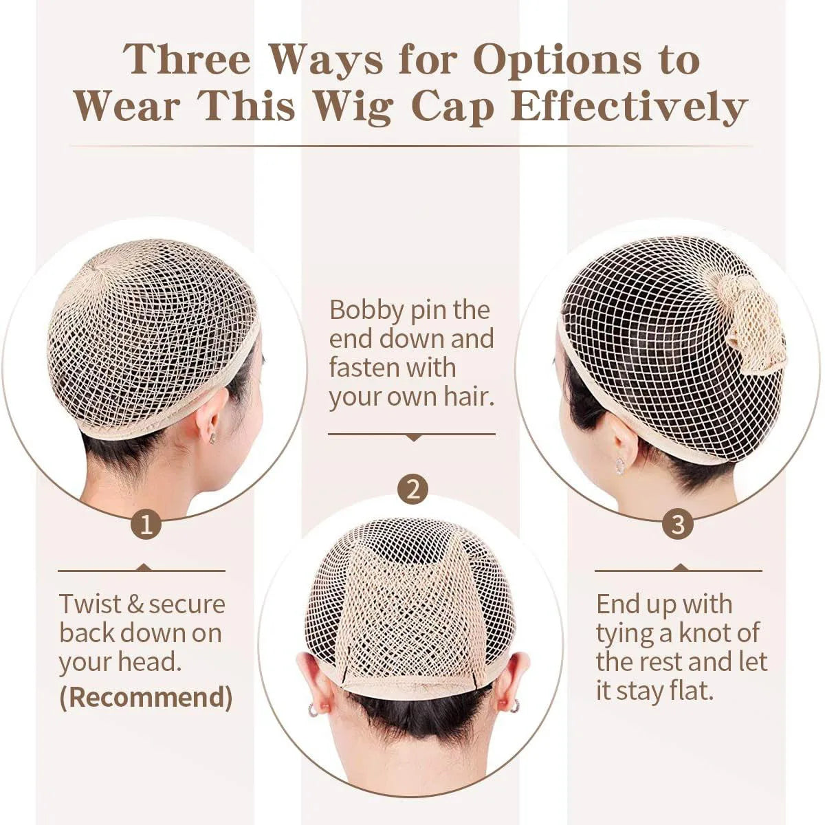 Stretchable Nylon Wig Cap