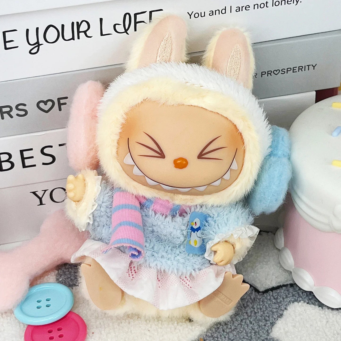 Labubu Devil Jumpsuit Outfit Set